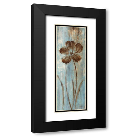 Mays Arrival II Black Modern Wood Framed Art Print with Double Matting by Nan