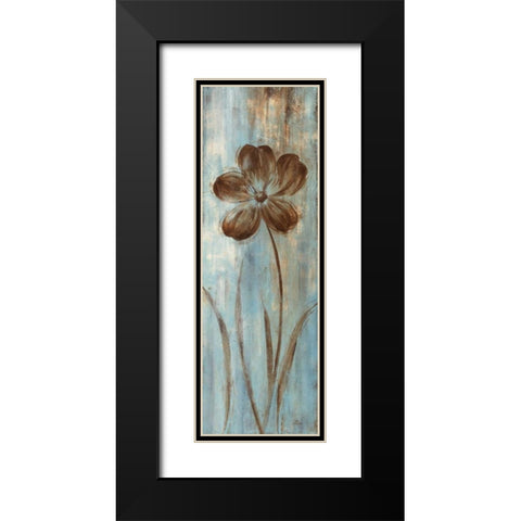 Mays Arrival II Black Modern Wood Framed Art Print with Double Matting by Nan