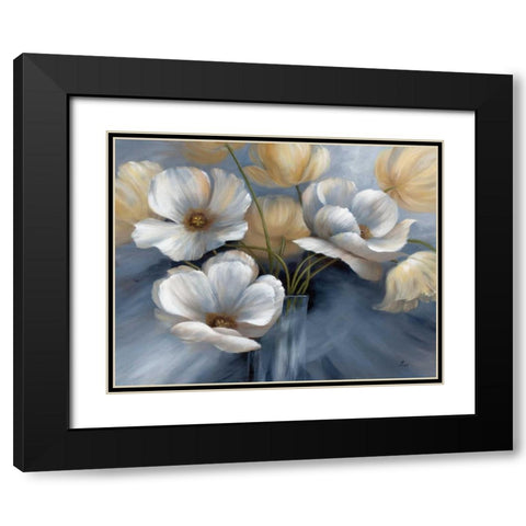 Scent of Summer I Black Modern Wood Framed Art Print with Double Matting by Nan