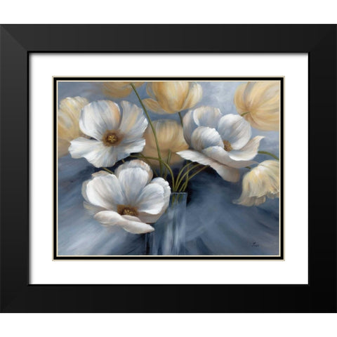 Scent of Summer I Black Modern Wood Framed Art Print with Double Matting by Nan