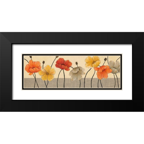 Spring Day I Black Modern Wood Framed Art Print with Double Matting by Robinson, Carol