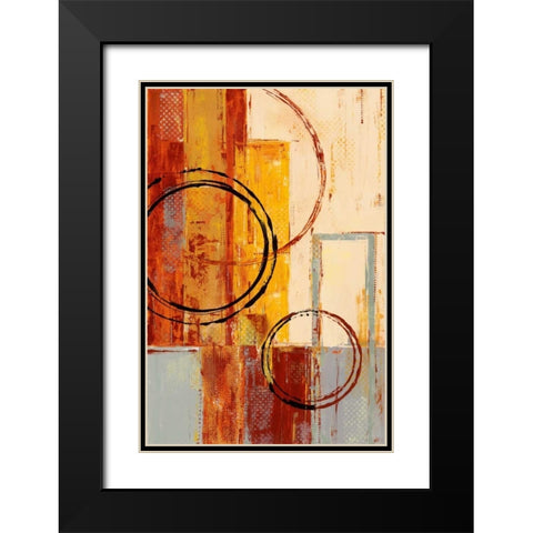 As It Goes I Black Modern Wood Framed Art Print with Double Matting by Donovan, Maria