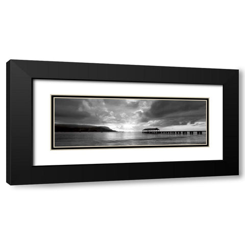 Kauai I Black Modern Wood Framed Art Print with Double Matting by Frates, Dennis