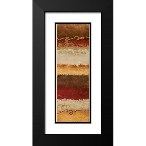 Infused I Black Modern Wood Framed Art Print with Double Matting by Olson, Norm