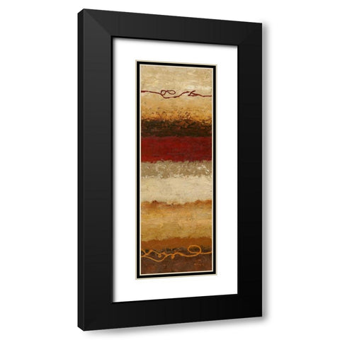 Infused II Black Modern Wood Framed Art Print with Double Matting by Olson, Norm