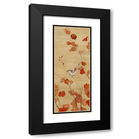 Spring Return - Detail II Black Modern Wood Framed Art Print with Double Matting by Tava Studios