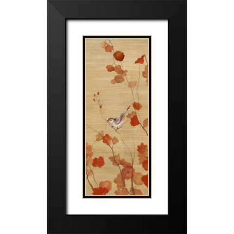 Spring Return - Detail II Black Modern Wood Framed Art Print with Double Matting by Tava Studios
