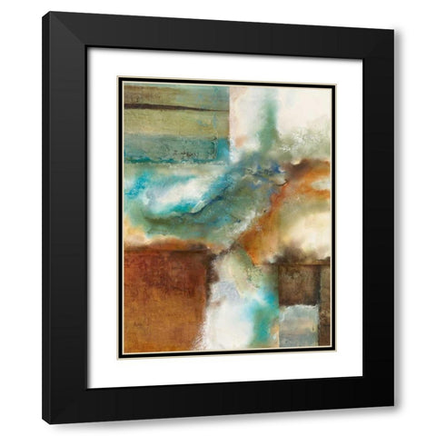 Rare Earth II Black Modern Wood Framed Art Print with Double Matting by Olson, Norm