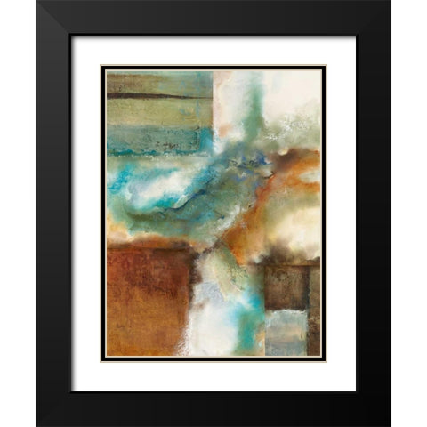 Rare Earth II Black Modern Wood Framed Art Print with Double Matting by Olson, Norm