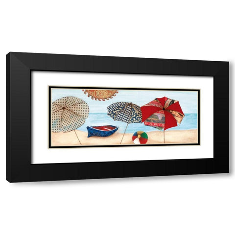 South of France I Black Modern Wood Framed Art Print with Double Matting by Tava Studios