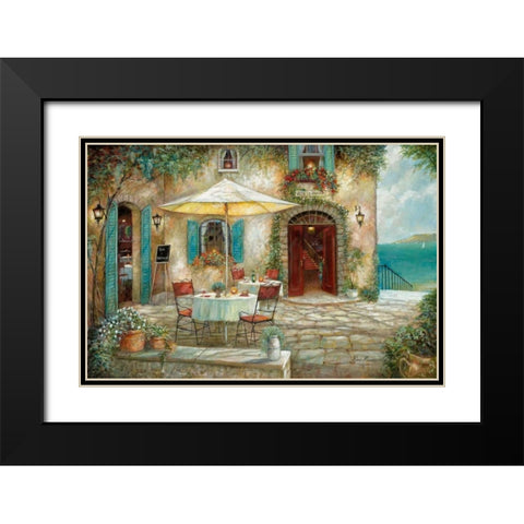 Casa DAmore Black Modern Wood Framed Art Print with Double Matting by Manning, Ruane