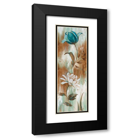 Natures Patina I Black Modern Wood Framed Art Print with Double Matting by Nan