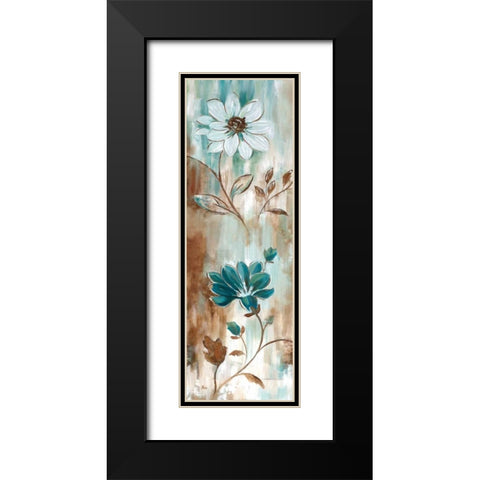 Natures Patina II Black Modern Wood Framed Art Print with Double Matting by Nan