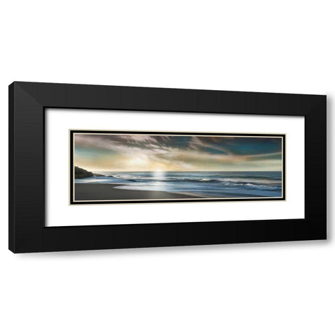 The Promise Black Modern Wood Framed Art Print with Double Matting by Calascibetta, Mike