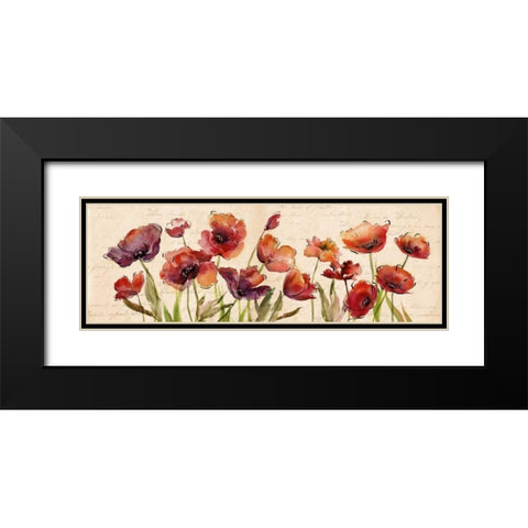 Bow To Summer I Black Modern Wood Framed Art Print with Double Matting by Knutsen, Conrad