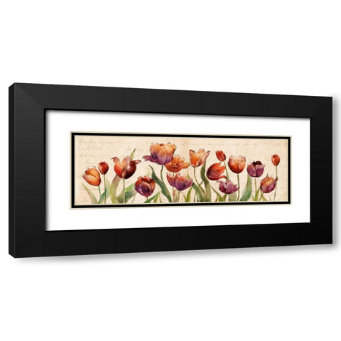 Bow To Summer II Black Modern Wood Framed Art Print with Double Matting by Knutsen, Conrad