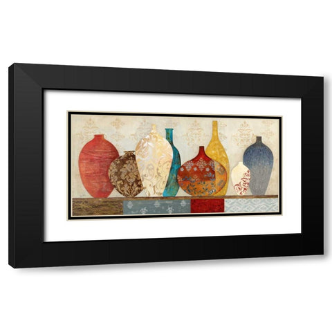 Collection Of Memories Black Modern Wood Framed Art Print with Double Matting by Tava Studios