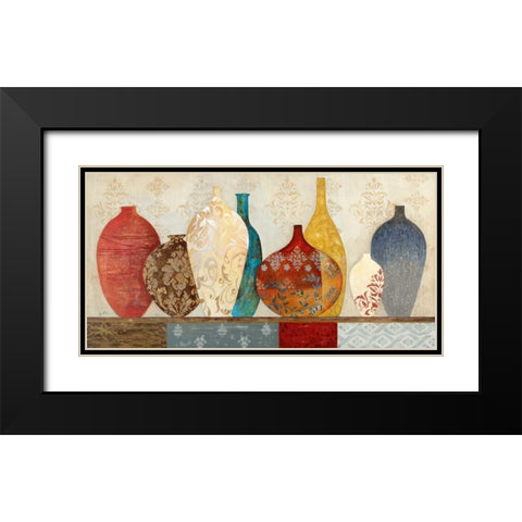 Collection Of Memories Black Modern Wood Framed Art Print with Double Matting by Tava Studios