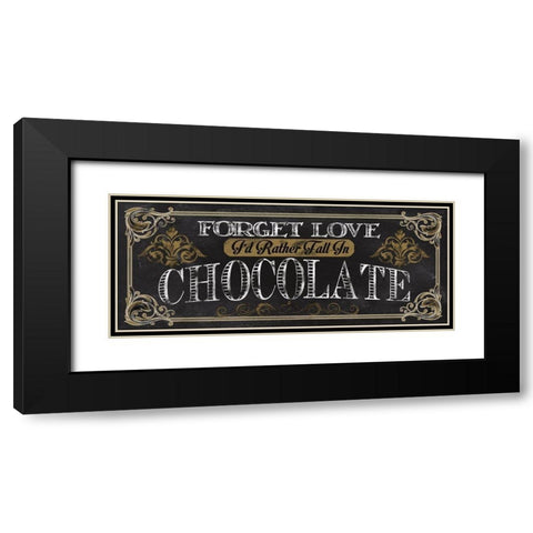 Chocolate Black Modern Wood Framed Art Print with Double Matting by Knutsen, Conrad