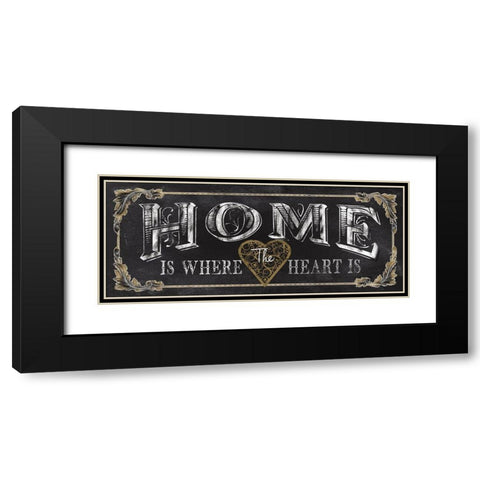 Home Black Modern Wood Framed Art Print with Double Matting by Knutsen, Conrad