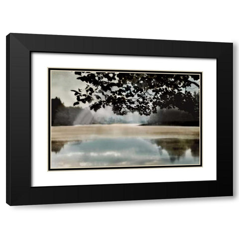 Morning Bliss II Black Modern Wood Framed Art Print with Double Matting by Weisz, Irene