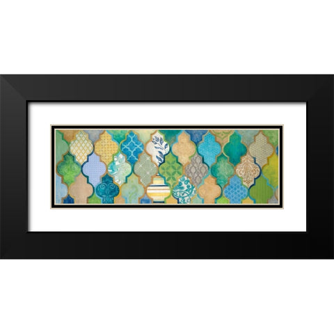 Moroccan Light I Black Modern Wood Framed Art Print with Double Matting by Tava Studios