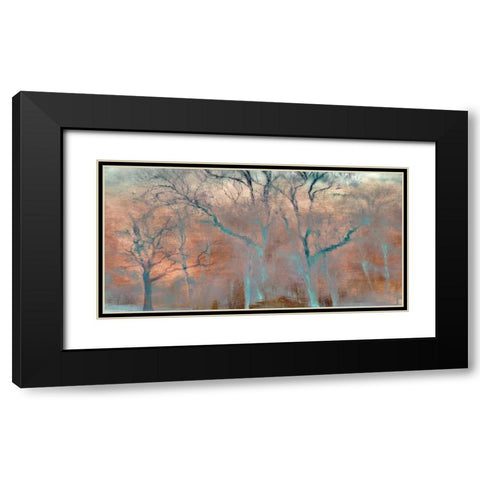 Mirror of Life Black Modern Wood Framed Art Print with Double Matting by Weisz, Irene