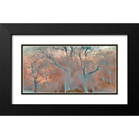 Mirror of Life Black Modern Wood Framed Art Print with Double Matting by Weisz, Irene