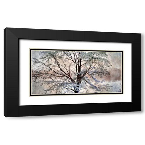 Dreamin of Spring Black Modern Wood Framed Art Print with Double Matting by Weisz, Irene