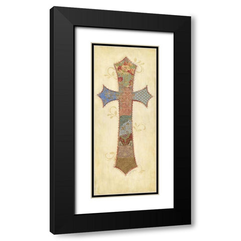 Before the Cross II Black Modern Wood Framed Art Print with Double Matting by Tava Studios