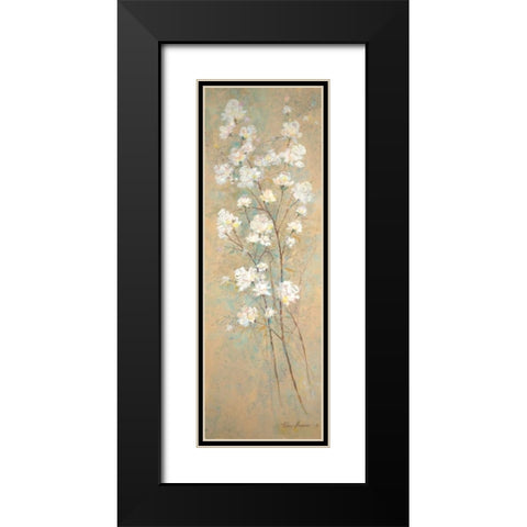 Spring Awakening II Black Modern Wood Framed Art Print with Double Matting by Manning, Ruane