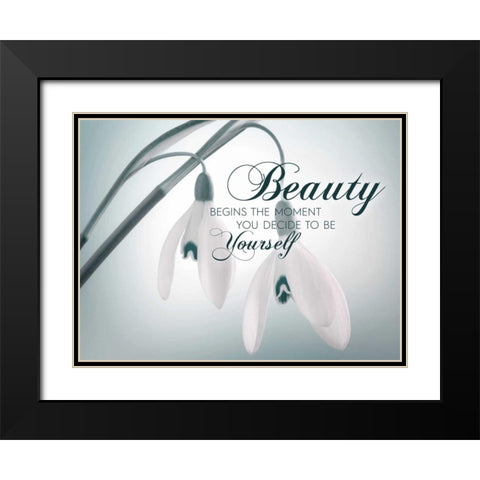 Beauty In Black Modern Wood Framed Art Print with Double Matting by Delimont, Danita