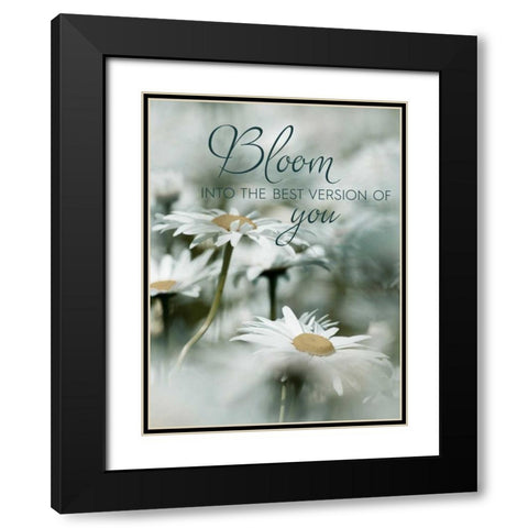 Bloom Black Modern Wood Framed Art Print with Double Matting by Delimont, Danita