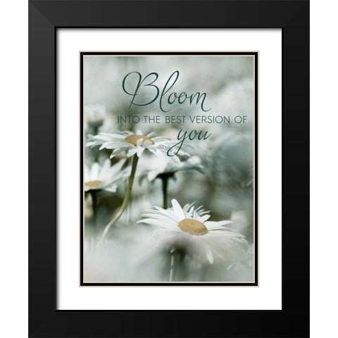 Bloom Black Modern Wood Framed Art Print with Double Matting by Delimont, Danita