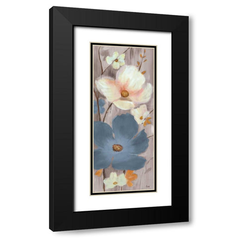 Delicate Scent I Black Modern Wood Framed Art Print with Double Matting by Nan