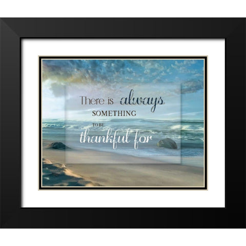 Always Black Modern Wood Framed Art Print with Double Matting by Calascibetta, Mike