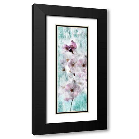 Sweet Spring III Black Modern Wood Framed Art Print with Double Matting by Weisz, Irene