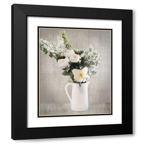 Farmhouse Bouquet I Black Modern Wood Framed Art Print with Double Matting by Delimont, Danita