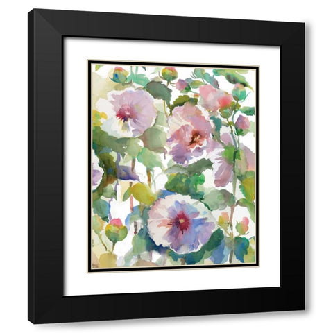 Summer Friends III Black Modern Wood Framed Art Print with Double Matting by Troise Heidel, Theresa
