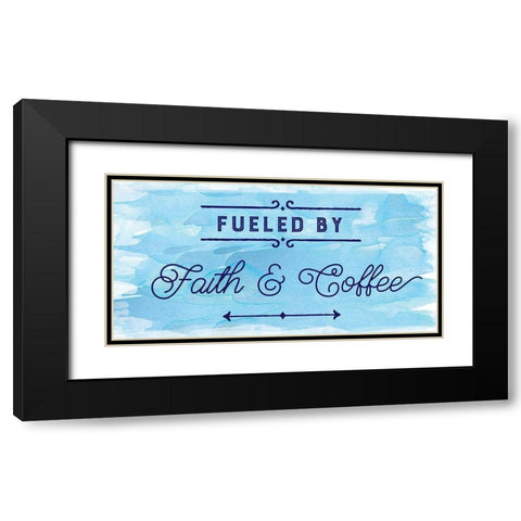 Fueled By Black Modern Wood Framed Art Print with Double Matting by Murray, Amanda
