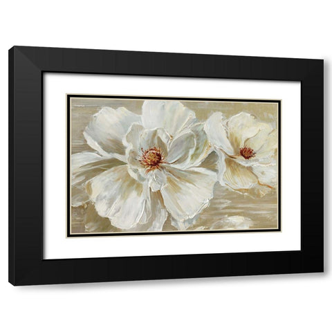 Bloomin Beauties Black Modern Wood Framed Art Print with Double Matting by Swatland, Sally