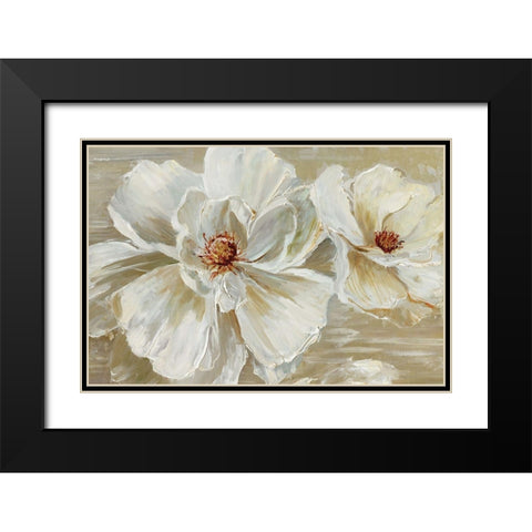 Bloomin Beauties Black Modern Wood Framed Art Print with Double Matting by Swatland, Sally