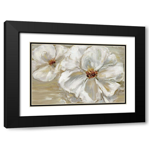 Bloomin Beauties Black Modern Wood Framed Art Print with Double Matting by Swatland, Sally