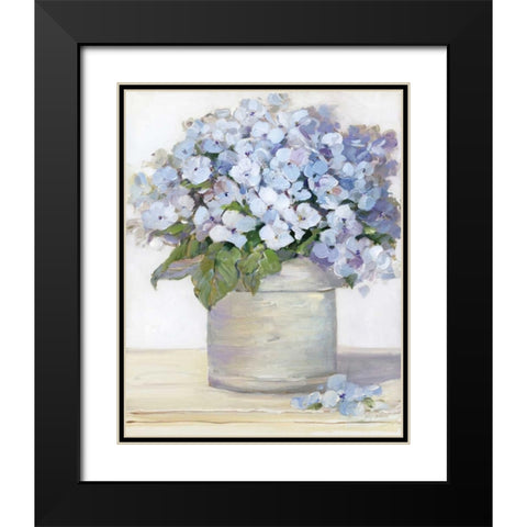 Lovely Lavender I Black Modern Wood Framed Art Print with Double Matting by Swatland, Sally