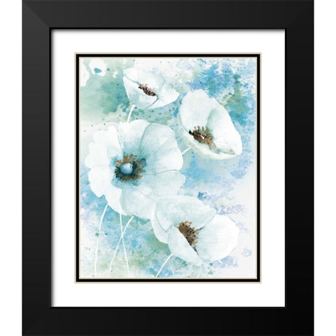 Simple and Pretty I Black Modern Wood Framed Art Print with Double Matting by Knutsen, Conrad