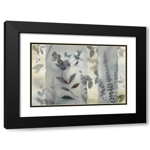 Natural Impression Black Modern Wood Framed Art Print with Double Matting by Nan