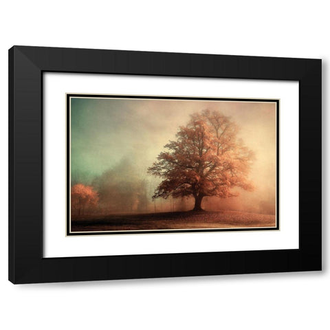 Standing Proud Black Modern Wood Framed Art Print with Double Matting by Van de Goor, Lars