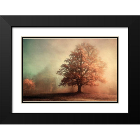 Standing Proud Black Modern Wood Framed Art Print with Double Matting by Van de Goor, Lars