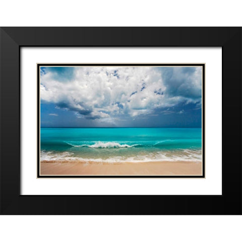Leeward Black Modern Wood Framed Art Print with Double Matting by Delimont, Danita