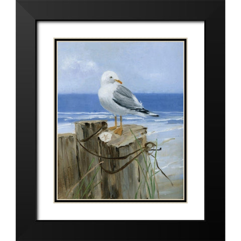 Keeping Watch I Black Modern Wood Framed Art Print with Double Matting by Swatland, Sally